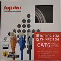 كيبل cat6 - 15متر - فوجي ستار