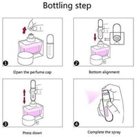 بخاخ العطور للجيب والشنطة 5مل (اسود)