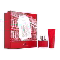 طقم كارولينا هيريرا CH النسائي الاحمر تواليت (عطر...