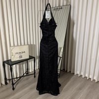 فستان سليان الاسود