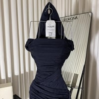 فستان انيلا الكحلي