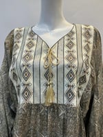 جلابية هندي كشميري قصيرة Z955