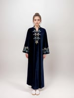 جلابية مخمل DK011