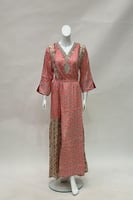 جلابية هندي طويل مع طرحة Z1789