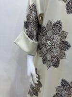 جلابية كريب حرير 6328