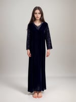 جلابية مخمل MS001