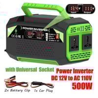 محول طاقة 500 وات، محول جهد تيار مستمر 12 فولت إلى...