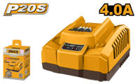 شاحن بطارية ليثيوم 20 فولت 4 امبير P20S