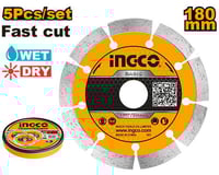 دسك قص جرانيت 7"" مفتوح 180 ملم السعر بالحبة