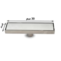 صفايات شاور ستانلس ستيل - العمق 20 ملم HEX304 مخفي...