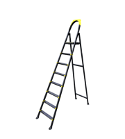 سلم معدني قابل للطي لون أسود بالكامل – صناعة تركية...