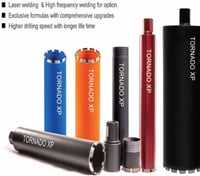 ريشة حفر كور أحمر - متوفر بمقاسات مختلفة - تورنيدو