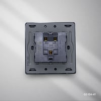 مفتاح كهرباء ثنائي أسود – بوقاتي | زينكو