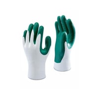 قفازات قطنية مغطاة بطبقة من اللاتكس بلون أخضر يارك...