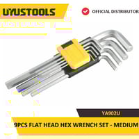 طقم الانكية 9 قطع مسدس وسط