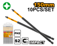 لقم دريل طويلة 10 قطع 150 ملم