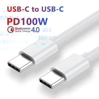 سلك شاحن USB-C 100W طول 1.5متر