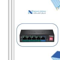 سويتش 5 منافذ Gigabit PoE من TRENDnet