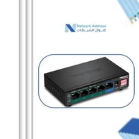 سويتش 5 منافذ Gigabit PoE من TRENDnet
