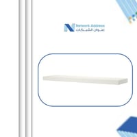 رف خشبي عائم لديكور الحائط من توريكس، بلون أبيض 60...