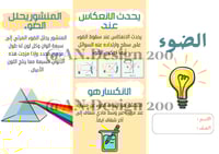الضوء علوم خامس