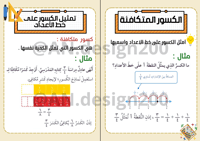 رياضيات رابع (الكسور الاعتيادية)