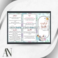 مطوية تركيب الذرة علوم ثالث متوسط