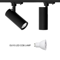 كشاف سكة المنيوم اسود نحيف