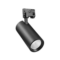 كشاف سكة المنيوم اسود نحيف