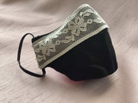 كمامة بكلفة دانتيل سكري -Mask with accesories