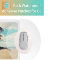 100 لصقات شفافه لتثبيت سنسر ديكسكوم G7