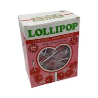 حلاوة مصاص شكل قلب بالكرز 200*8g