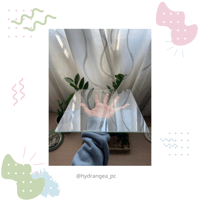 قطعة قزاز مربع "كبير"