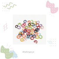 حلقات ملونه