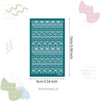 استينسيل لعمل تأثيرات