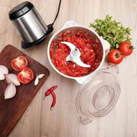 فرامة لحم وخضار كهربائية من ماركة DLC 300 واط سعة...