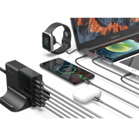 شاحن سطح المكتب متعدد المنافذ من سلسلة السرعة القص...