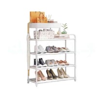 ارفف احذيه للتنظيم من 4 طبقات للتنظيم الاحذيه