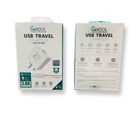 شاحن جداري يو اس بي مع كيبل ميكرو 1 متر من GZROCK