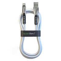 كيبل ايفون ربل ( TPE) سبارك بيري 1.2 متر ( ابيض وا...