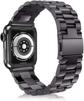 سوار معدني لساعة ابل بحجم 45/ 42/44 ملم/من الستانل...