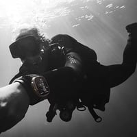 حزام ساعة ابل الترا(49-45-44-42مم) أسود وازرق