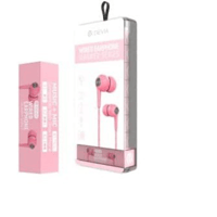 سماعة سلكية مسمار لون وردي من ديفيا