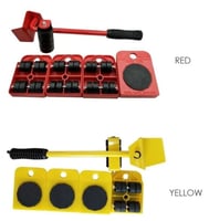 مجموعة ادوات نقل ورفع الاثاث الثقيل باسطوانة واربع...