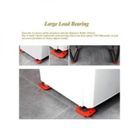 مجموعة ادوات نقل ورفع الاثاث الثقيل باسطوانة واربع...