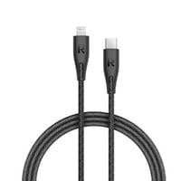 كيبل نايلون راف باور من تايب سي إلى لايتنينق 1.2 م...