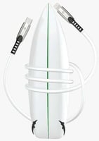 كيبل ايفون PD تايب سي من سبارك بيري ( أبيض و أسود)