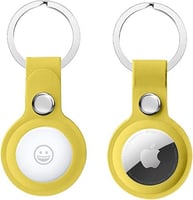 غطاء حافظة من السيليكون لجهاز Apple AirTag الواقي...