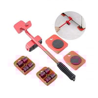 مجموعة ادوات نقل ورفع الاثاث الثقيل باسطوانة واربع...