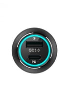 شاحن سيارة سبارك بيري بقوة 36 واط منفذين ( PD - US...